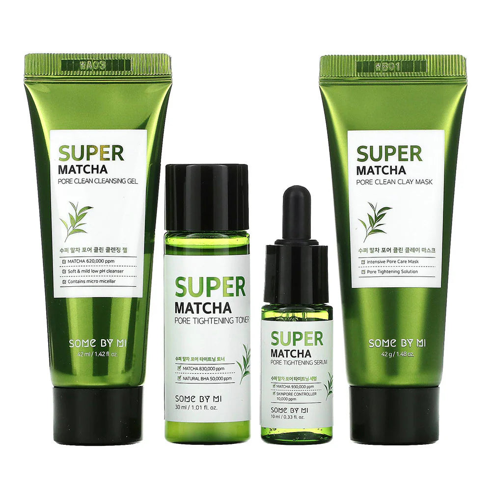 Kit pour le soin des pores Super Matcha