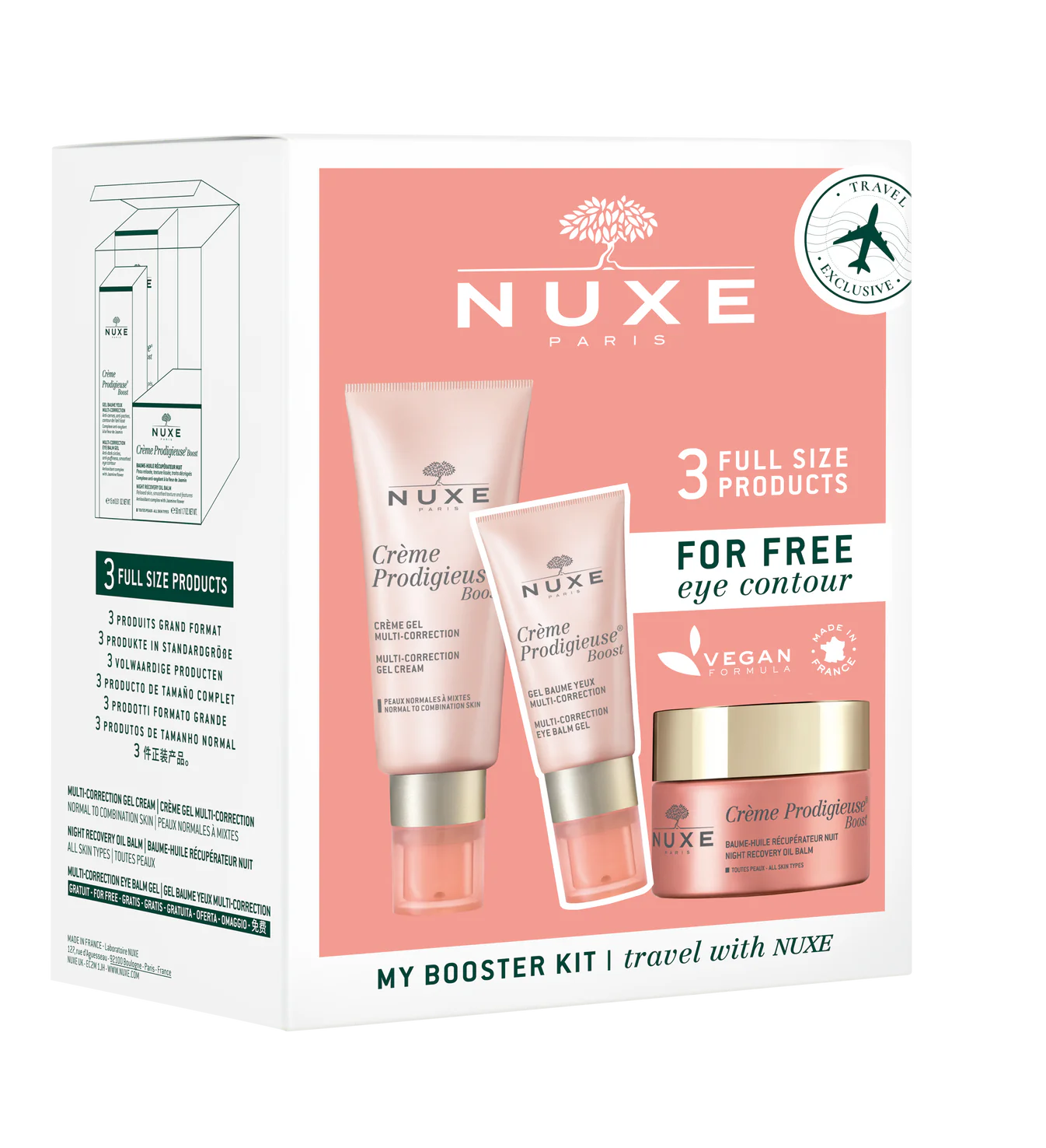 Nuxe Voyagez avec Nuxe® My Booster Kit